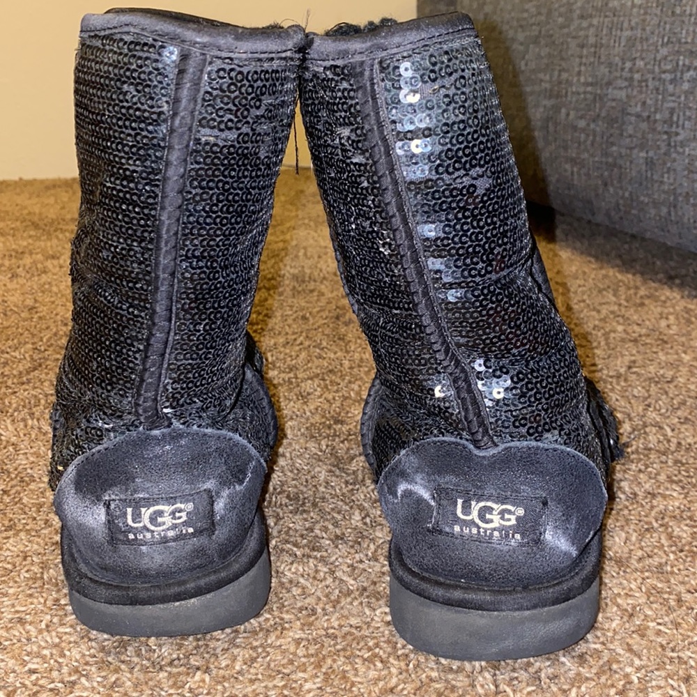 Black Sparkly Ugg’s